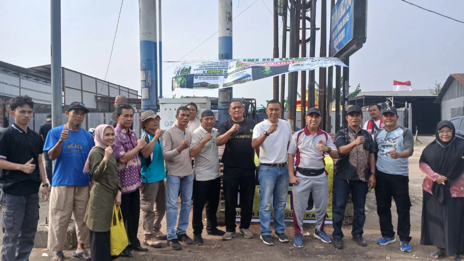 Penataan Pengelolaan Sampah Berbasis OPBM, Kecamatan Kotabaru Tutup TPS di Jalan HOS Cokroaminoto