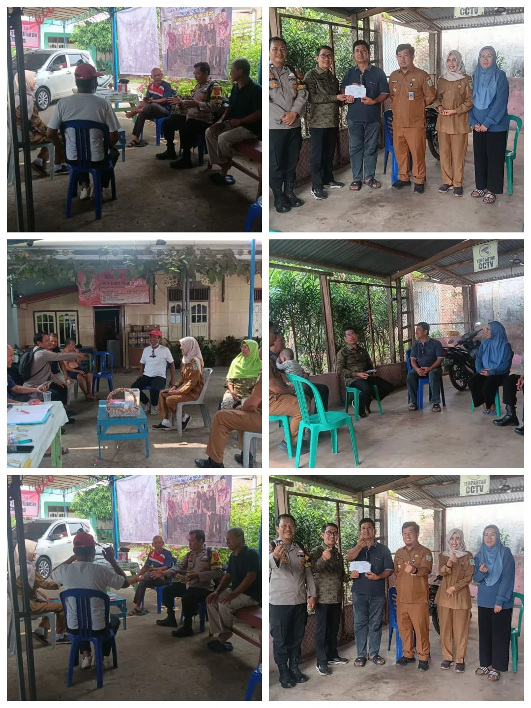 Camat Kotabaru Jalin Kerja Sama dengan BAZNAS Salurkan Bantuan kepada Warga Sukakarya